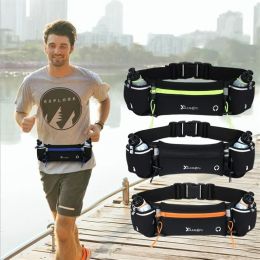 Outdoor Sports Fanny Pack Tight-fitting Light Weight Multifunctional Fitness Kettle Bag Waterproof Running Fanny Pack For Mobile Phone - Black