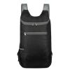 1pc Outdoor Portable Backpack For Camping; Hiking; Sports; Lightweight Cycling Bag For Men; Women; Kids; Adults - Black