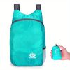 Portable And Foldable Small Backpack; Short-Distance Travel Bag For Men And Women For American Football Spectators - Lake Blue