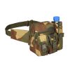 Tactical Waist Bag Denim Waistbag With Water Bottle Holder For Outdoor Traveling Camping Hunting Cycling - Jungle Camouflage