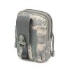 Waist Pouch; Portal Wasit Bag For Camping; Travel; Running - ACU Camouflage