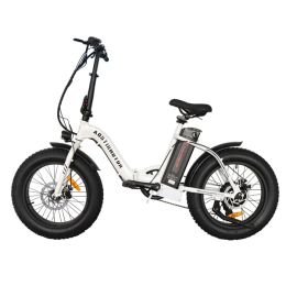 AOSTIRMOTOR Folding Electric Bicycle 500W Motor 20" Fat Tire With 36V/13Ah Li-Battery - as picture