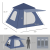 Hiking Traveling Portable Backpacking Camping Tent - As pic show - Style C