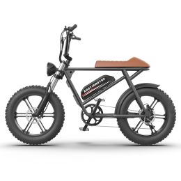 AOSTIRMOTOR new pattern Electric Bicycle 750W Motor 20" Fat Tire With 48V 12.5AH Li-Battery - as Pic