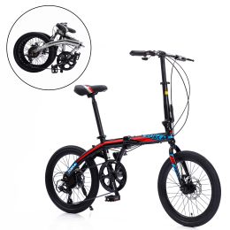 20&ldquo;folding city bike aluminum frame 8 speed shimano folding bike - as Pic