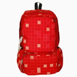 Blancho Backpack [Heal The World] Camping Backpack/ Outdoor Daypack/ School Backpack - BP-SCL010-RED