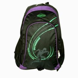 Blancho Backpack [Rolling In The Deep] Camping Backpack/ Outdoor Daypack/ School Backpack - BP-WDL029-BLACK