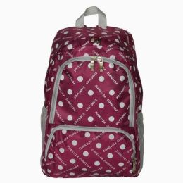 Blancho Backpack [The Pearl Harbor] Camping Backpack/ Outdoor Daypack/ School Backpack - BP-WDL034-PURPLE