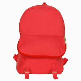 Blancho Backpack [Rhythm Of The Rain] Camping Backpack/ Outdoor Daypack/ School Backpack - BP-SCL026-RED