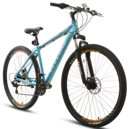 A29143 Elecony 29 inch Aluminum Mountain Bike; Shimano 21 Speed Mountain Bicycle Dual Disc Brakes for Woman Men Adult Mens Womens; Multiple Colors - a