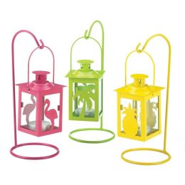 Backyard Garden Lawn Gallery Of Light Metal Mini Hanging Candle Lanterns - Mult- Colors - Candle Lanterns