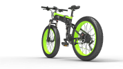 New Designer Bezior X1500 Full Suspension 1500W Motor 48V Electric Bike 26inch Wheel Foldable Dirt Ebike For Adult - black