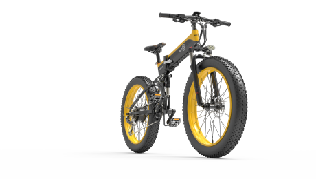 New Designer Bezior X1500 Full Suspension 1500W Motor 48V Electric Bike 26inch Wheel Foldable Dirt Ebike For Adult - yellow