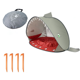 New Stylish Kids Beach Holiday Shade Splash Tent - Shark Gray - Car Tent