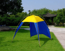 Camping Tent Sunshade Waterproof Tent Outdoor Canopy Beach Shelter Sunscreen Tent For Camping Hiking Fishing Bearing 5-8 People - Color