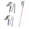 Camping & Hiking Adjustable Anti-Shock Hiking Walking Climbing Sticks - Red - Trekking Poles