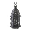 Backyard Garden Lawn Gallery Of Light Metal Mini Hanging Candle Lanterns - Black - Candle Lanterns