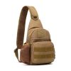 Tactical Shoulder Bag; Molle Hiking Backpack For Hunting Camping Fishing; Trekker Bag - K And 2 Hooks