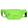 Casual Multifunctional Waist Bag; Adjustable Durable Large Capacity Messenger Bag For Outdoor Sports Running Walking - Purple