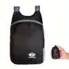 Portable And Foldable Small Backpack; Short-Distance Travel Bag For Men And Women For American Football Spectators - Sky Blue