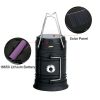 2 in 1 Ultra Bright Portable LED Flashlights Camping Lantern 2 Way Rechargeable - 1 Pack