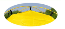 Camping Tent Sunshade Waterproof Tent Outdoor Canopy Beach Shelter Sunscreen Tent For Camping Hiking Fishing Bearing 5-8 People - Color