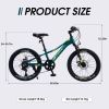 Mountain Bike for Girls and Boys Mountain 20 inch shimano 7-Speed bike - as Pic