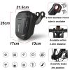 Bicycle Bag Phone Holder Mount Bike Phone Support Case Handerbar Waterproof Frame Top Tube Mtb Bag Tools Accessories - Black - 3L