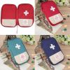 Outdoor Camping Home Survival Portable First Aid Kit Bag Case Pill Tablet Pouch - Sapphire Blue