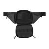 Nylon Camping Belt Bag; Military Hunting Tactical Waist Pack - Black