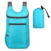 1pc Outdoor Portable Backpack For Camping; Hiking; Sports; Lightweight Cycling Bag For Men; Women; Kids; Adults - Dark Blue