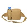 Tactical Waist Bag Denim Waistbag With Water Bottle Holder For Outdoor Traveling Camping Hunting Cycling - Jungle Digital