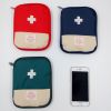 Outdoor Camping Home Survival Portable First Aid Kit Bag Case Pill Tablet Pouch - Sapphire Blue