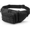 1pc Casual Waist Bag; Multifunctional Shoulder Tactical Waist Bag For Outdoor Mountaineering; Running; Cycling - ArmyGreen