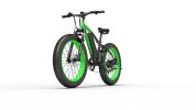 US Stock shipping 26 inch Fat Tire Electric Mountain Bike 1000w Motor GOGOBEST 48V 13ah Battery 7 Speed Off Road Electric Bike - green