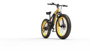 US Stock shipping 26 inch Fat Tire Electric Mountain Bike 1000w Motor GOGOBEST 48V 13ah Battery 7 Speed Off Road Electric Bike - yellow