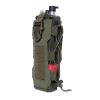 1pc Molle Water Bottle Bag; Travel Camping Hiking Kettle Holder Carrier Pouch; Outdoor Accessories - Khaki