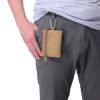 Outdoor Mini EDC Molle Pouch Waist Belt Bag For Camping Hiking Traveling - Black