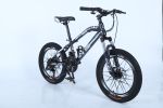 Kids Mountain Bike 20 Inch Steel Kugel Rainier Black/Yellow - as Pic