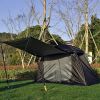 Outdoor Adventure With 1 Person Folding Pop Up Camping Cot Tent  - Dark Blue - Camping Tent