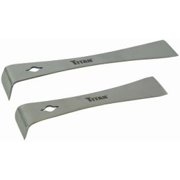 Titan Tool 2 pc Stainless Steel Pry Bar/Scraper Set